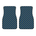 Yellow Duck Pattern Print Front Car Floor Mats