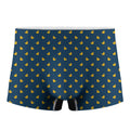 Yellow Duck Pattern Print Men's Boxer Briefs