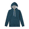 Yellow Duck Pattern Print Pullover Hoodie