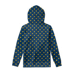 Yellow Duck Pattern Print Pullover Hoodie