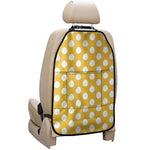 Yellow Eggs Pattern Print Car Seat Organizers