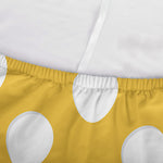 Yellow Eggs Pattern Print Sofa Cover