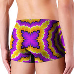Yellow Explosion Moving Optical Illusion Men's Boxer Briefs