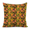 Yellow Hawaiian Tropical Pattern Print Pillow Cover