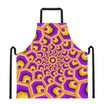 Yellow Hive Moving Optical Illusion Apron