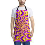 Yellow Hive Moving Optical Illusion Apron