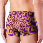 Yellow Hive Moving Optical Illusion Men's Boxer Briefs