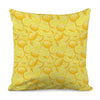 Yellow Lemon Pattern Print Pillow Cover