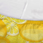 Yellow Lemon Pattern Print Sofa Cover
