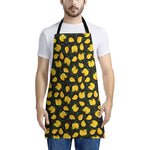 Yellow Mango Fruit Pattern Print Apron