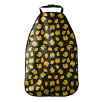 Yellow Mango Fruit Pattern Print Car Seat Organizers