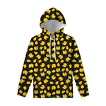 Yellow Mango Fruit Pattern Print Pullover Hoodie