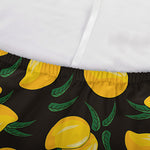 Yellow Mango Fruit Pattern Print Sofa Cover