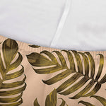 Yellow Monstera Leaves Pattern Print Sofa Cover