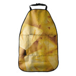 Yellow Pineapple Pieces Print Car Seat Organizers