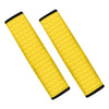 Yellow Plastic Building Blocks Print Car Seat Belt Covers