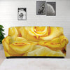 Yellow Rose Print Sofa Cover