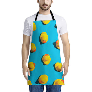 Yellow Rubber Ducks Print Apron