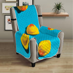 Yellow Rubber Ducks Print Armchair Protector