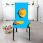 Yellow Rubber Ducks Print Dining Chair Slipcover