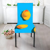 Yellow Rubber Ducks Print Dining Chair Slipcover