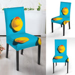 Yellow Rubber Ducks Print Dining Chair Slipcover