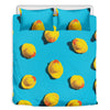 Yellow Rubber Ducks Print Duvet Cover Bedding Set