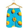 Yellow Rubber Ducks Print Men's Shorts
