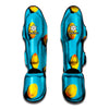 Yellow Rubber Ducks Print Muay Thai Shin Guard