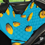 Yellow Rubber Ducks Print Pet Car Back Seat Cover