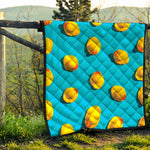 Yellow Rubber Ducks Print Quilt