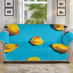 Yellow Rubber Ducks Print Sofa Protector