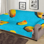 Yellow Rubber Ducks Print Sofa Protector