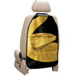 Yellow Snake Print Car Seat Organizers