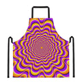 Yellow Splashing Moving Optical Illusion Apron