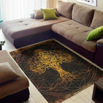 Yggdrasil Tree Of Life Print Area Rug