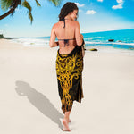 Yggdrasil Tree Of Life Print Beach Sarong Wrap