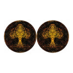 Yggdrasil Tree Of Life Print Car Coasters