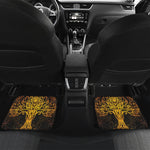 Yggdrasil Tree Of Life Print Front and Back Car Floor Mats