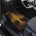 Yggdrasil Tree Of Life Print Front and Back Car Floor Mats