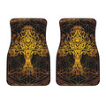 Yggdrasil Tree Of Life Print Front Car Floor Mats