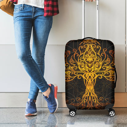 Yggdrasil Tree Of Life Print Luggage Cover
