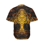 Yggdrasil Tree Of Life Print Men's Baseball Jersey