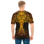 Yggdrasil Tree Of Life Print Men's T-Shirt