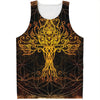 Yggdrasil Tree Of Life Print Men's Tank Top