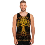 Yggdrasil Tree Of Life Print Men's Tank Top