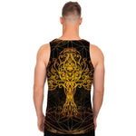 Yggdrasil Tree Of Life Print Men's Tank Top