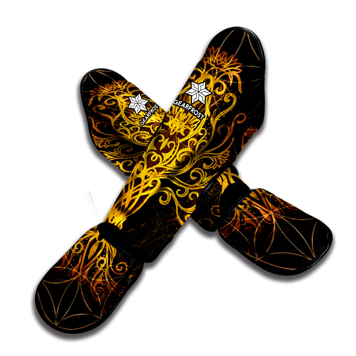 Yggdrasil Tree Of Life Print Muay Thai Shin Guard