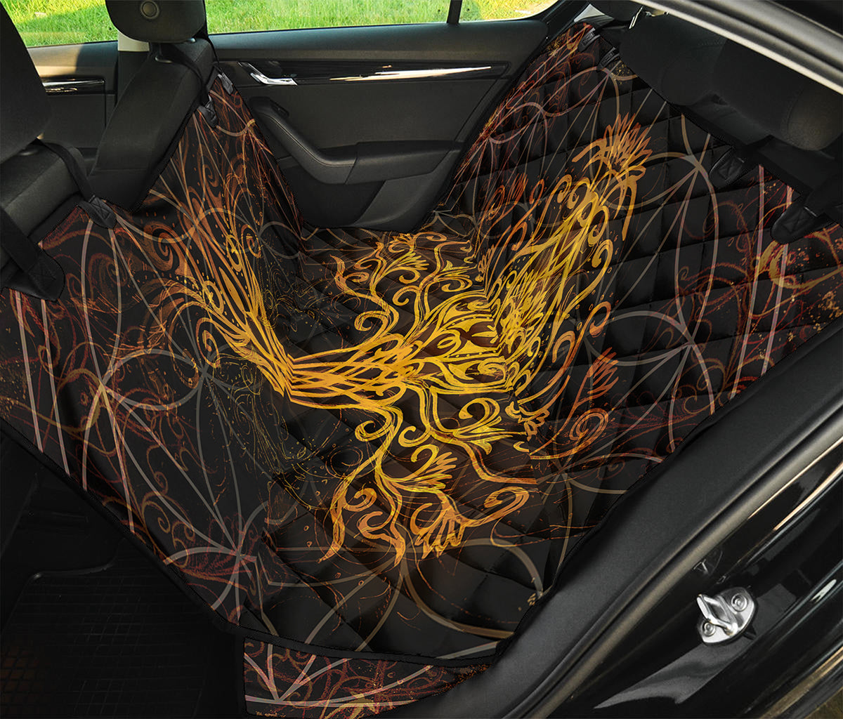 Yggdrasil Tree Of Life Print Pet Car Back Seat Cover