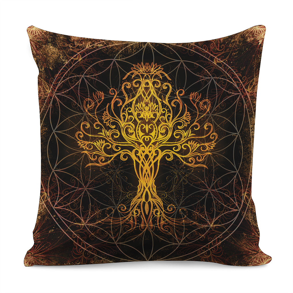 Yggdrasil Tree Of Life Print Pillow Cover